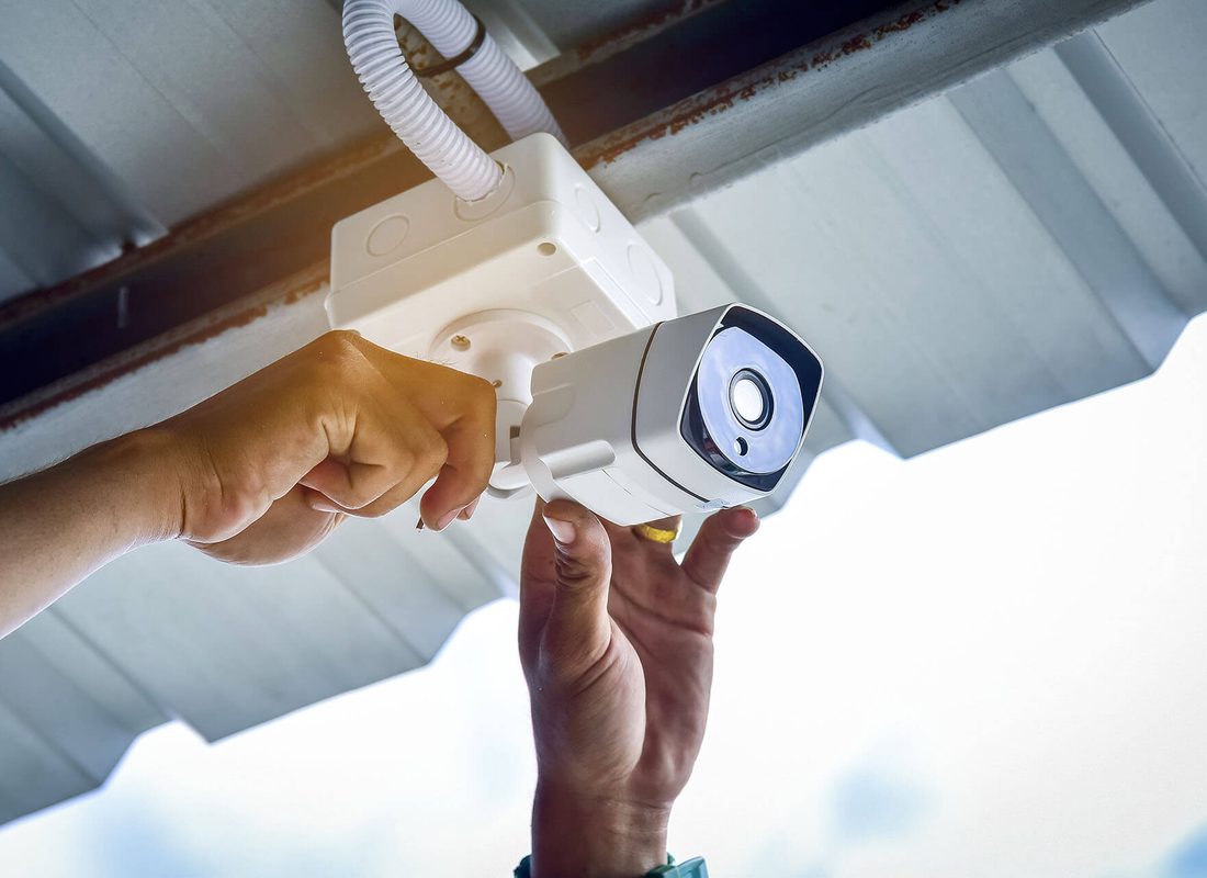 Instalación de cámara de seguridad